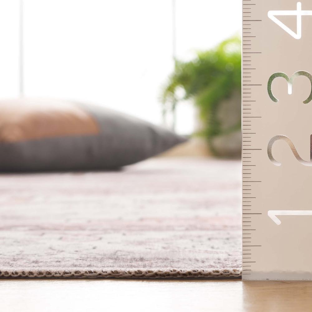 image:imageSafavieh Washable Rug Arizona Collection 8 x 10 Beige amp Taupe Slip Resistant amp Easy to Clean Ideal for Living Room Bedroom Home Office Dining Space ARZ132BBeigeTaupe