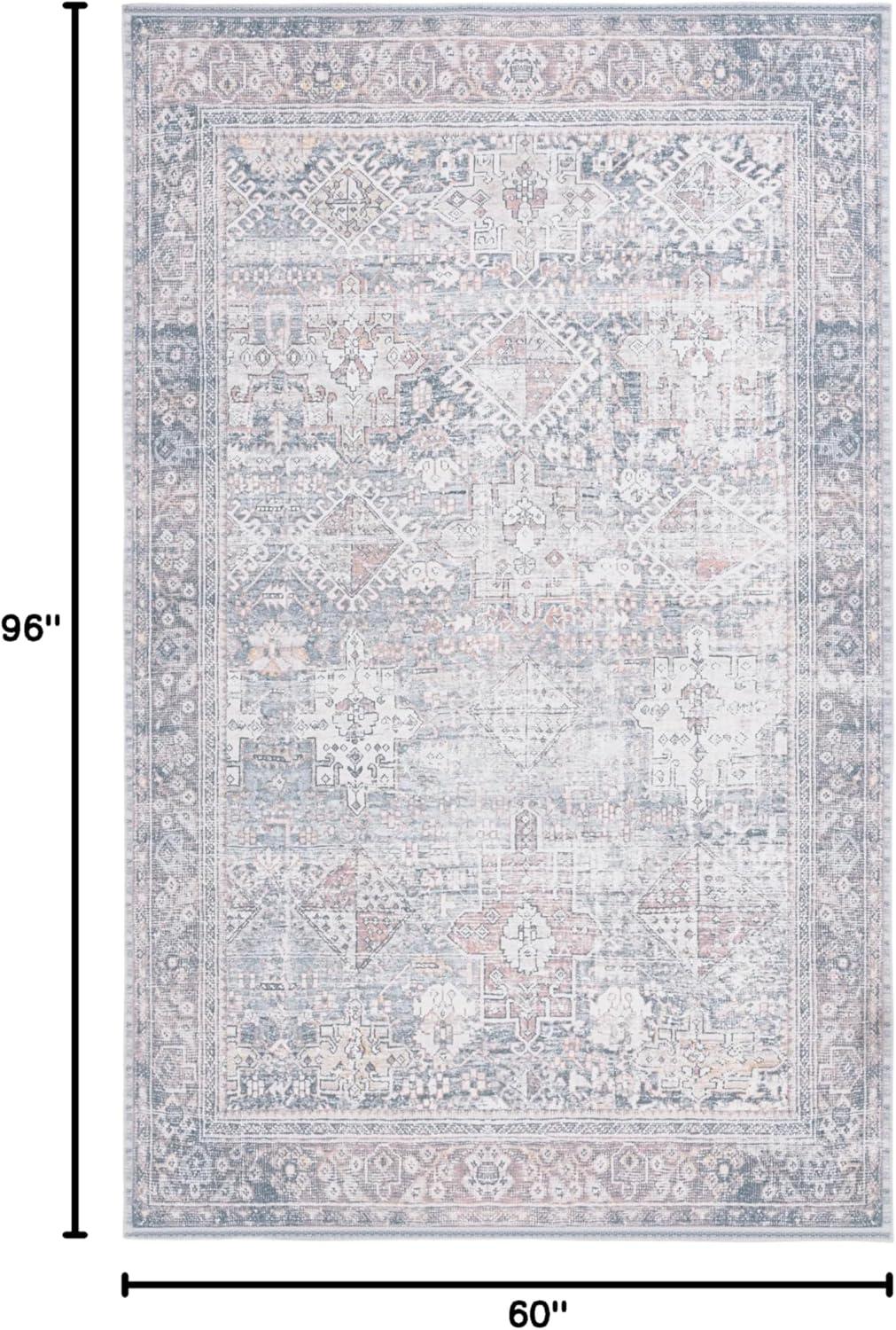 image:imageSafavieh Washable Rug Arizona Collection 8 x 10 Rust amp Sage Slip Resistant amp Easy to Clean Ideal for Living Room Bedroom Home Office Dining Space ARZ199PDark SageIvory