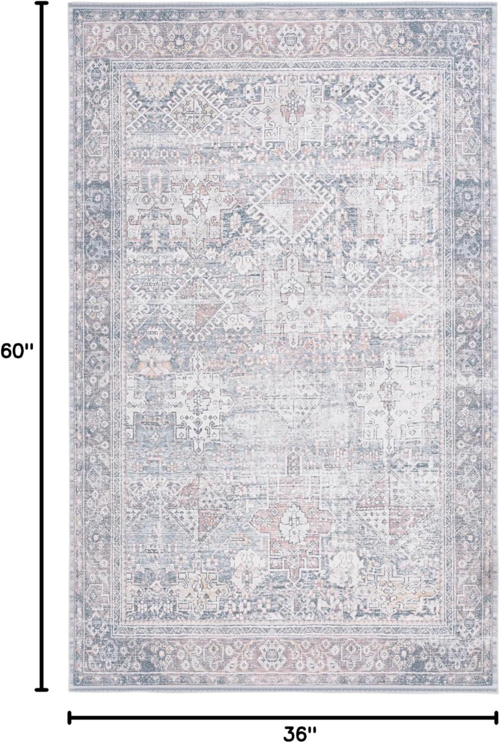 image:imageSafavieh Washable Rug Arizona Collection 8 x 10 Rust amp Sage Slip Resistant amp Easy to Clean Ideal for Living Room Bedroom Home Office Dining Space ARZ199PDark SageIvory