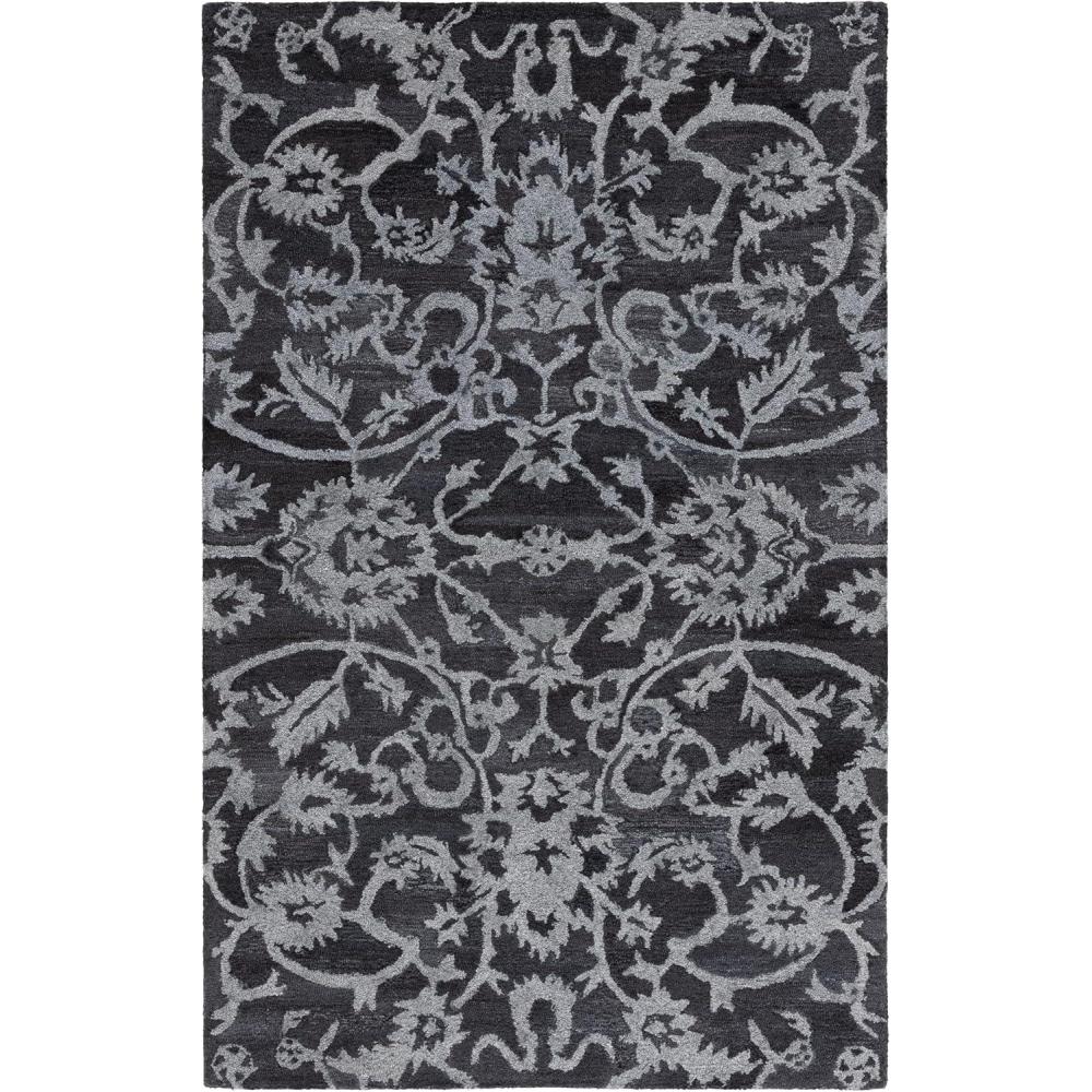 image:imageSAFAVIEH Area Rug 8x10 Anatolia Collection Large Beige amp Black Handmade Floral Scroll Design Ideal for Living Room Bedroom Office Dining Space AN401BGrey