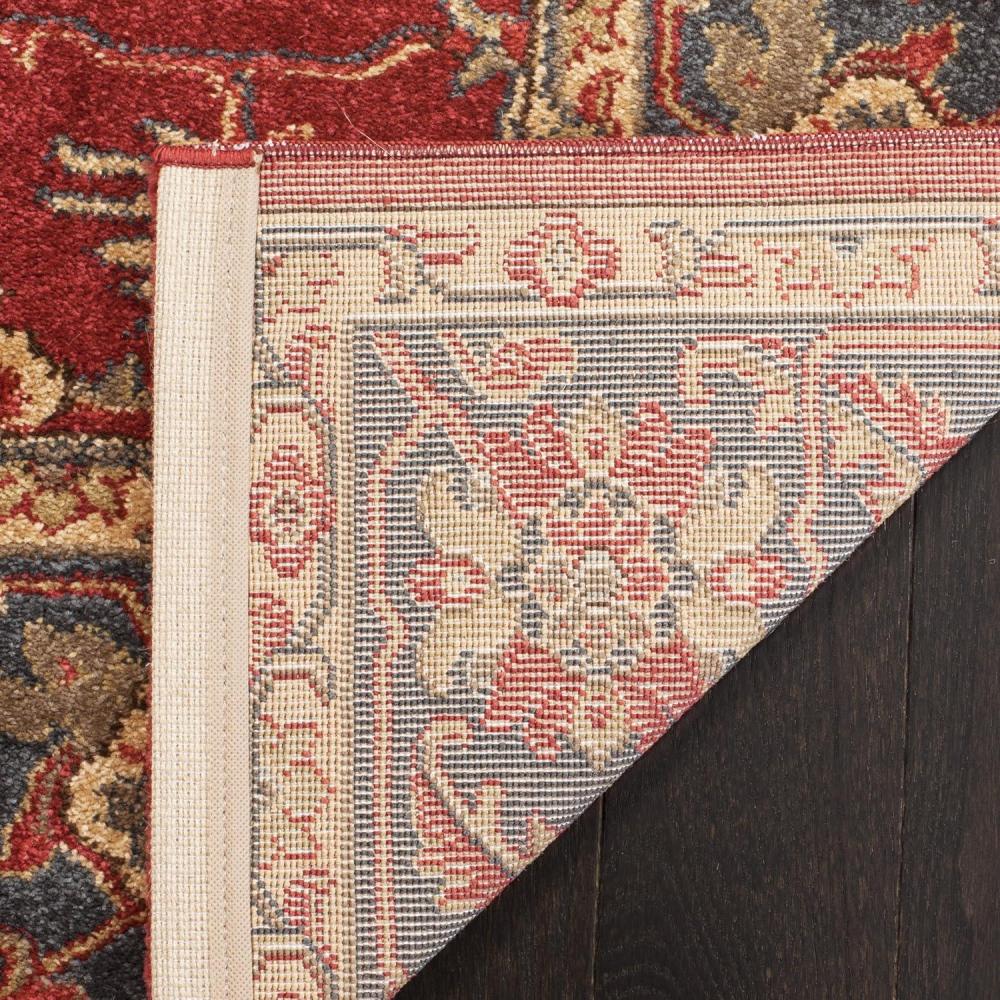 image:imageSAFAVIEH Mahal Collection 9 x 12 Beige Red MAH693B Traditional Oriental NonShedding Living Room Bedroom Dining Home Office Area RugRedNavy