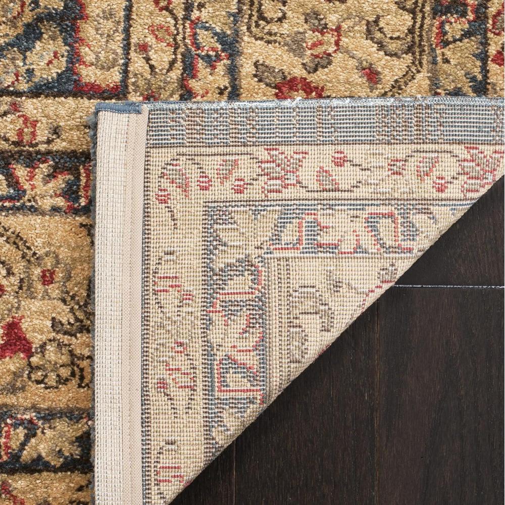 image:imageSAFAVIEH Mahal Collection Area Rug 51 x 77 Red amp Natural Traditional Oriental Design NonShedding amp Easy Care Ideal for High Traffic Areas in Living Room Bedroom MAH697ANavyNatural