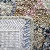 SAFAVIEH Area Rug 8×10 – Anatolia Collection – Large – Beige & Black, Handmade Floral Scroll Design, Ideal for Living Room, Bedroom, Office, Dining Space (AN401B)(Sage/Beige)