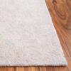 SAFAVIEH Area Rug 8×10 – Anatolia Collection – Large – Beige & Black, Handmade Floral Scroll Design, Ideal for Living Room, Bedroom, Office, Dining Space (AN401B)(Ivory)