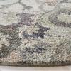 SAFAVIEH Area Rug 8×10 – Anatolia Collection – Large – Beige & Black, Handmade Floral Scroll Design, Ideal for Living Room, Bedroom, Office, Dining Space (AN401B)(Sage/Beige)