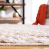 SAFAVIEH Area Rug 8×10 – Augustine Collection – Large – Green & Ivory, Cotton Moroccan Boho Tribal Fringe Design, Easy Cleaning, Ideal for Living Room, Bedroom, Office, Dining Space (AGT849Y)(Beige/Ivory)