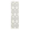 SAFAVIEH Area Rug 8×10 – Casablanca Collection – Large – Ivory & Black, Handmade Wool, Moroccan Boho Braided Tassel, Ideal for Living Room, Bedroom, Dining Space (CSB676Z)(Ivory/Green)