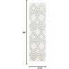 SAFAVIEH Area Rug 8×10 – Casablanca Collection – Large – Ivory & Black, Handmade Wool, Moroccan Boho Braided Tassel, Ideal for Living Room, Bedroom, Dining Space (CSB676Z)(Ivory/Black)
