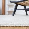 SAFAVIEH Area Rug 8×10 – Casablanca Collection – Large – Ivory & Black, Handmade Wool, Moroccan Boho Braided Tassel, Ideal for Living Room, Bedroom, Dining Space (CSB676Z)(Ivory/Grey)