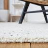 SAFAVIEH Area Rug 8×10 – Casablanca Collection – Large – Ivory & Black, Handmade Wool, Moroccan Boho Braided Tassel, Ideal for Living Room, Bedroom, Dining Space (CSB676Z)(Ivory/Green)