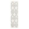 SAFAVIEH Area Rug 8×10 – Casablanca Collection – Large – Ivory & Black, Handmade Wool, Moroccan Boho Braided Tassel, Ideal for Living Room, Bedroom, Dining Space (CSB676Z)(Ivory/Black)