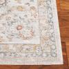 SAFAVIEH Area Rug 8×10 – Culture Collection – Large – Grey & Blue Rust, Traditional Oriental Design, Ideal for Living Room, Bedroom, Office, Dining Space (CUL1527F)(Grey/Blue Rust)