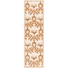 SAFAVIEH Area Rug 8×10 – Earthly Treasures Collection – Large – Ivory & Blue, Handmade Wool & Viscose, Ideal for Living Room, Bedroom, Dining Space (ET215M)(Ivory/Brown)