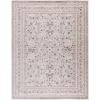 SAFAVIEH Area Rug 8×10 – Harlow Collection – Large – Ivory Blue & Grey, Traditional Design, Ideal for Living Room, Bedroom, Office, Dining Space (HAR163M)(Ivory/Grey Beige)