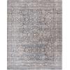 SAFAVIEH Area Rug 8×10 – Harlow Collection – Large – Ivory Blue & Grey, Traditional Design, Ideal for Living Room, Bedroom, Office, Dining Space (HAR163M)(Ivory Blue/Grey)