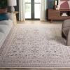 SAFAVIEH Area Rug 8×10 – Harlow Collection – Large – Ivory Blue & Grey, Traditional Design, Ideal for Living Room, Bedroom, Office, Dining Space (HAR163M)(Ivory/Grey Beige)