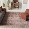 SAFAVIEH Area Rug 8×10 – Harlow Collection – Large – Ivory Blue & Grey, Traditional Design, Ideal for Living Room, Bedroom, Office, Dining Space (HAR163M)(Rust/Ivory Grey)