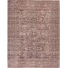 SAFAVIEH Area Rug 8×10 – Harlow Collection – Large – Ivory Blue & Grey, Traditional Design, Ideal for Living Room, Bedroom, Office, Dining Space (HAR163M)(Rust/Ivory Grey)