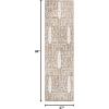 SAFAVIEH Area Rug 8×10 – Jardin Collection – Large – Purple & Ivory, Handmade Wool, Floral Design, Ideal for Living Room, Bedroom, Office, Dining Space (JAR852V)(Light Brown/Ivory)