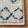 SAFAVIEH Area Rug 8×10 – Madison Collection – Large – Ivory & Dark Blue, Moroccan Boho Distressed Design, Non-Shedding & Easy Cleaning, Ideal for Living Room, Bedroom, Office, Dining Space (MAD798B)(Ivory/Navy)
