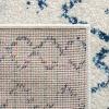 SAFAVIEH Area Rug 8×10 – Madison Collection – Large – Ivory & Dark Blue, Moroccan Boho Distressed Design, Non-Shedding & Easy Cleaning, Ideal for Living Room, Bedroom, Office, Dining Space (MAD798B)(Ivory/Navy)