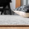 SAFAVIEH Area Rug 8×10 – Madison Collection – Large – Ivory & Dark Blue, Moroccan Boho Distressed Design, Non-Shedding & Easy Cleaning, Ideal for Living Room, Bedroom, Office, Dining Space (MAD798B)(Ivory/Charcoal)