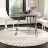 SAFAVIEH Area Rug 8×10 – Madison Collection – Large – Ivory & Dark Blue, Moroccan Boho Distressed Design, Non-Shedding & Easy Cleaning, Ideal for Living Room, Bedroom, Office, Dining Space (MAD798B)(Ivory/Dark Blue)