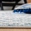 SAFAVIEH Area Rug 8×10 – Madison Collection – Large – Ivory & Dark Blue, Moroccan Boho Distressed Design, Non-Shedding & Easy Cleaning, Ideal for Living Room, Bedroom, Office, Dining Space (MAD798B)(Ivory/Navy)