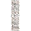 SAFAVIEH Area Rug 8×10 – Sedona Collection – Large – Ivory & Charcoal, Moroccan Boho Tribal Design, Non-Shedding & Easy Cleaning, Ideal for Living Room, Bedroom, Office, Dining Space (SED883B)(Ivory/Dark Grey)