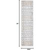 SAFAVIEH Area Rug 8×10 – Sedona Collection – Large – Ivory & Charcoal, Moroccan Boho Tribal Design, Non-Shedding & Easy Cleaning, Ideal for Living Room, Bedroom, Office, Dining Space (SED883B)(Ivory/Charcoal)