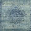 SAFAVIEH Area Rug 8×10 – Vintage Collection – Large – Turquoise & Multi, Viscose, Distressed Design, Slip Resistant, Ideal for Living Room, Bedroom, Office, Dining Space (VTG112-2220)(Turquoise/Multi)