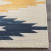 SAFAVIEH Aspen Collection Accent Rug – 4′ x 6′, Ivory & Multi, Handmade Moroccan Boho Tribal Wool, Ideal for High Traffic Areas in Entryway, Living Room, Bedroom (APN704A)(Ivory/Multi)