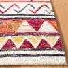 SAFAVIEH Aspen Collection Area Rug – 5′ x 8′, Rust & Ivory, Handmade Moroccan Boho Tribal Wool, Ideal for High Traffic Areas in Living Room, Bedroom (APN806P)(Rust/Ivory)
