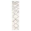 SAFAVIEH Berber Fringe Shag Collection Area Rug – 5’3″ x 7’6″, Grey & Cream, Moroccan Design, Non-Shedding & Easy Care, 1.2-inch Thick Ideal for High Traffic Areas in Living Room, Bedroom (BFG629F)(Cream/Grey)
