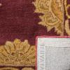 SAFAVIEH Heritage Collection 5′ x 8′ Black HG314A Handmade Traditional Oriental Premium Wool Area Rug(Maroon)