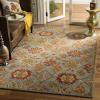 SAFAVIEH Heritage Collection 8′ x 10′ Charcoal / Multi HG420H Handmade Traditional Oriental Premium Wool Area Rug(Charcoal/Multi)