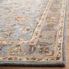 SAFAVIEH Heritage Collection Area Rug – 5′ x 8′, Blue & Blue, Handmade Traditional Oriental Wool, Ideal for High Traffic Areas in Living Room, Bedroom (HG969A)(Blue)