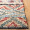 SAFAVIEH Kilim Collection Area Rug – 5′ x 8′, Natural & Red, Flat Weave Jute Design, Ideal for High Traffic Areas in Living Room, Bedroom (KLM758Q)(Natural/Red)