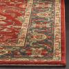 SAFAVIEH Mahal Collection 9′ x 12′ Beige Red MAH693B Traditional Oriental Non-Shedding Living Room Bedroom Dining Home Office Area Rug(Red/Navy)