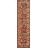 SAFAVIEH Mahal Collection Area Rug – 5’1″ x 7’7″, Red & Natural, Traditional Oriental Design, Non-Shedding & Easy Care, Ideal for High Traffic Areas in Living Room, Bedroom (MAH697A)(Red/Natural)