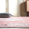 SAFAVIEH Washable Rug Vintage Serapi Collection – 8′ x 10′, Red & Blue, Slip Resistant & Easy to Clean, Ideal for Living Room, Bedroom, Home Office, Dining Space (VSP602Q)(Red/Blue)