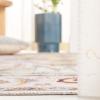 Safavieh Washable Rug Arizona Collection – 8′ x 10′, Rust & Aqua, Slip Resistant & Easy to Clean, Ideal for Living Room, Bedroom, Home Office, Dining Space (ARZ126Q)(Light Green/Beige)