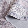 Safavieh Washable Rug Arizona Collection – 8′ x 10′, Rust & Beige, Slip Resistant & Easy to Clean, Ideal for Living Room, Bedroom, Home Office, Dining Space (ARZ209P)(Grey/Ivory)