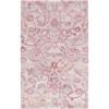 SAFAVIEH Area Rug 8×10 – Anatolia Collection – Large – Beige & Black, Handmade Floral Scroll Design, Ideal for Living Room, Bedroom, Office, Dining Space (AN401B)(Light Pink)