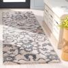 SAFAVIEH Area Rug 8×10 – Anatolia Collection – Large – Beige & Black, Handmade Floral Scroll Design, Ideal for Living Room, Bedroom, Office, Dining Space (AN401B)(Beige/Black)