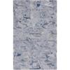 SAFAVIEH Area Rug 8×10 – Anatolia Collection – Large – Beige & Black, Handmade Floral Scroll Design, Ideal for Living Room, Bedroom, Office, Dining Space (AN401B)(Violet/Purple)