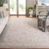 SAFAVIEH Area Rug 8×10 – Culture Collection – Large – Grey & Blue Rust, Traditional Oriental Design, Ideal for Living Room, Bedroom, Office, Dining Space (CUL1527F)(Grey/Blue Rust)