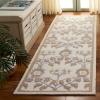 SAFAVIEH Area Rug 8×10 – Earthly Treasures Collection – Large – Ivory & Blue, Handmade Wool & Viscose, Ideal for Living Room, Bedroom, Dining Space (ET215M)(Ivory/Beige)