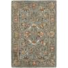 SAFAVIEH Heritage Collection Area Rug – 5′ x 8′, Blue & Blue, Handmade Traditional Oriental Wool, Ideal for High Traffic Areas in Living Room, Bedroom (HG969A)(Blue)