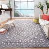 SAFAVIEH Natura Collection Area Rug – 9′ x 12′, Cream & Purple, Handmade Diamond Wool, Ideal for High Traffic Areas in Living Room, Bedroom (NAT628U)(Cream/Purple)